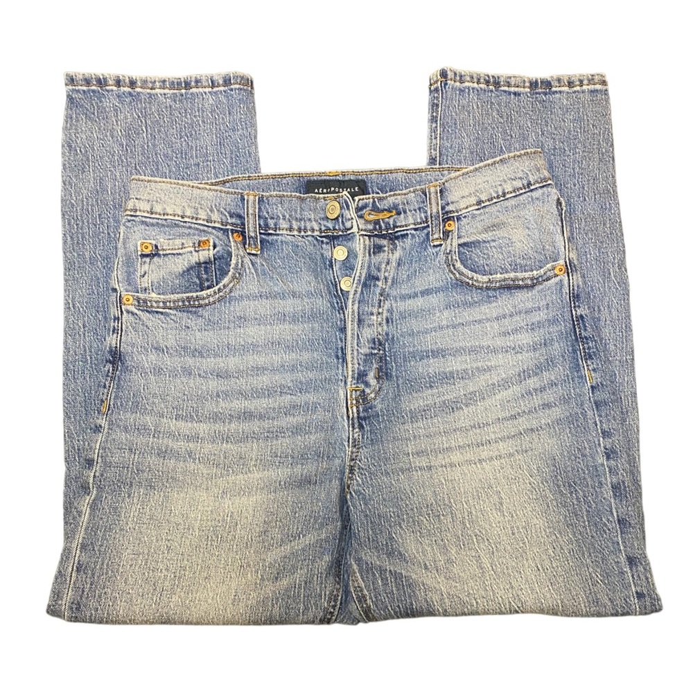 AEROPOSTALE 90’s Super High Rise Straight Jeans Size 12